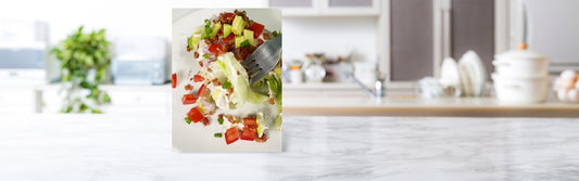 Wedge Salad with Goat Cheese Dressing