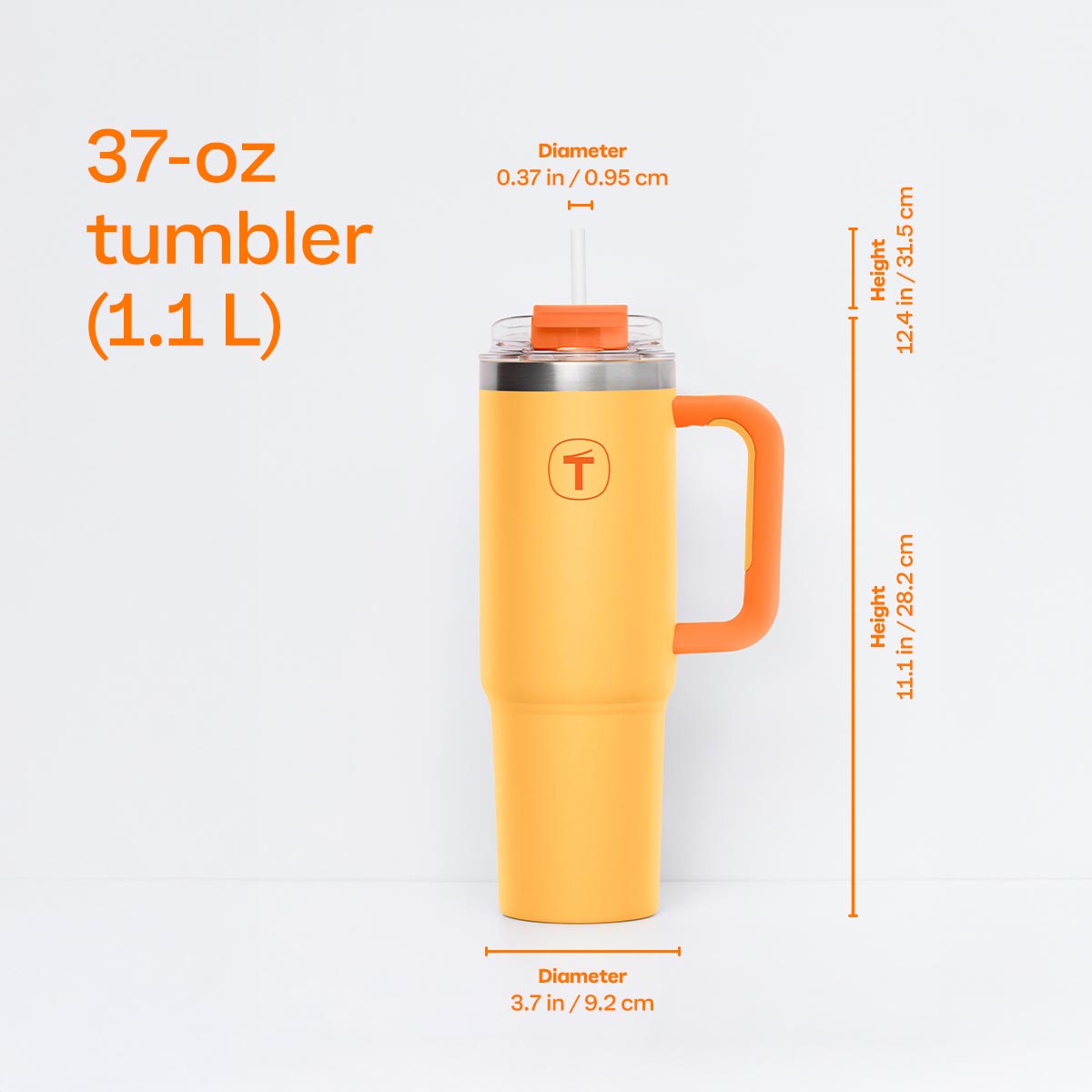 Vaso big T de Tupperware | 37 oz / 1100 ml