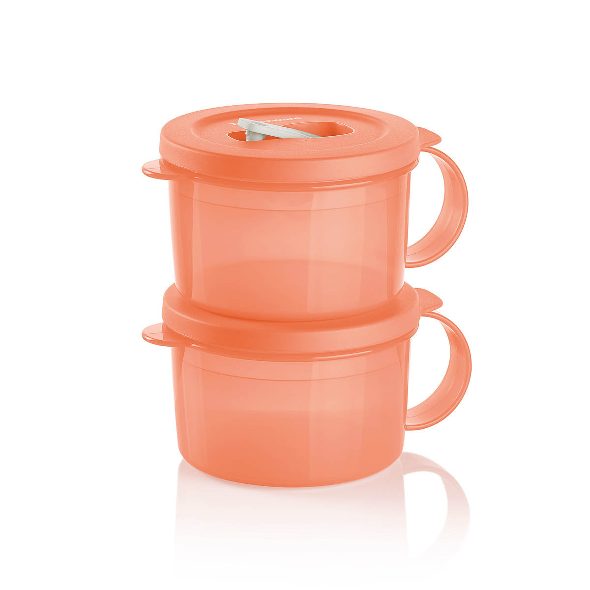 Tupperware CrystalWave PLUS Microwave Soup Mug | Set of 2 | Leakproof Lunch Container Tupperware CrystalWave PLUS Microwave Soup Mug | Set of 2 | Leakproof Lunch Container