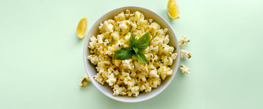 Lemon Basil Popcorn