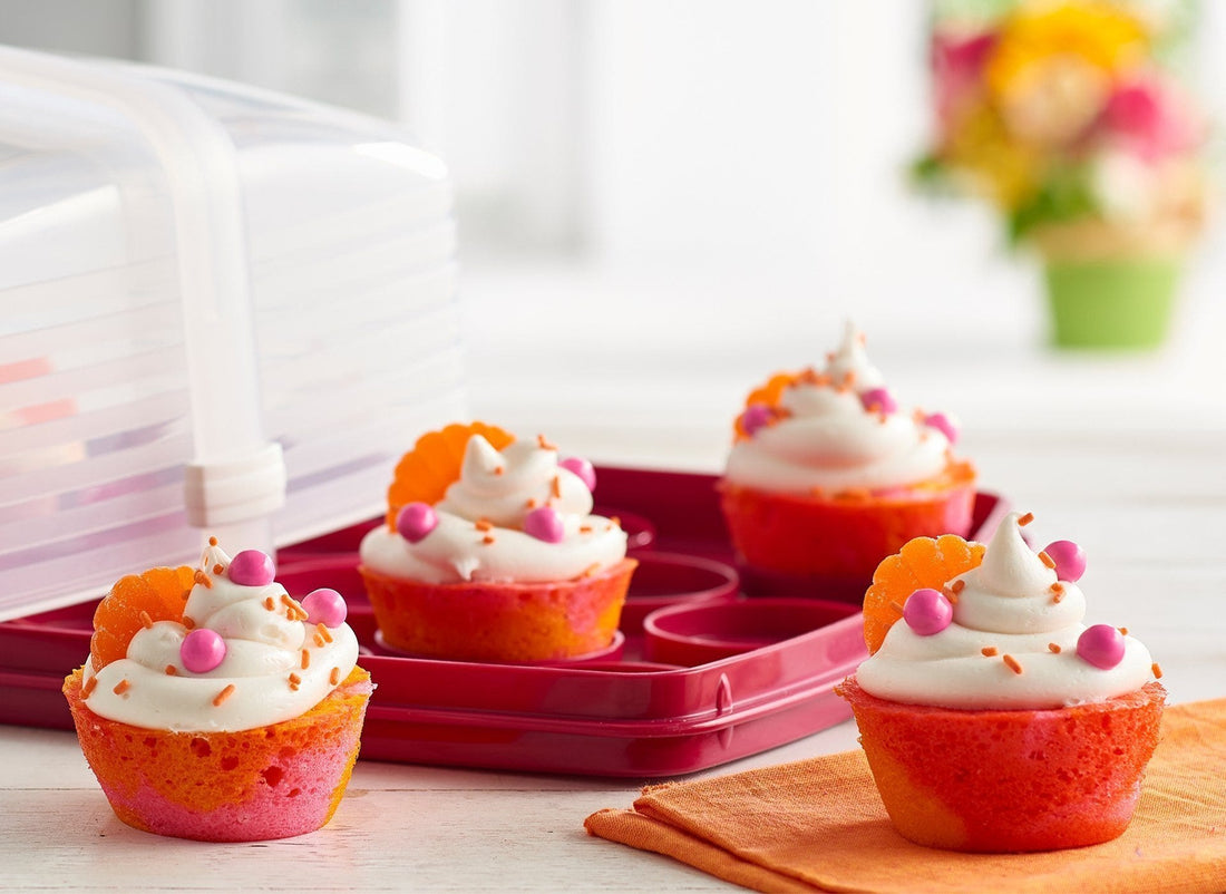 Cupcakes Tie Dye Tupperware Brand Cupcakes Tie Dye Tupperware Brand