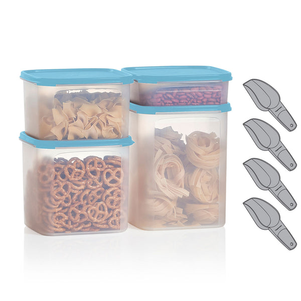 Tupperware Modular Mates Square Set Serene Sky