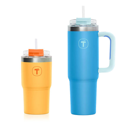 Jeu de Gobelets big T de l’aube au crépuscule de Tupperware® | de 630 mL/21 oz et 37 oz / 1,1 L liq.