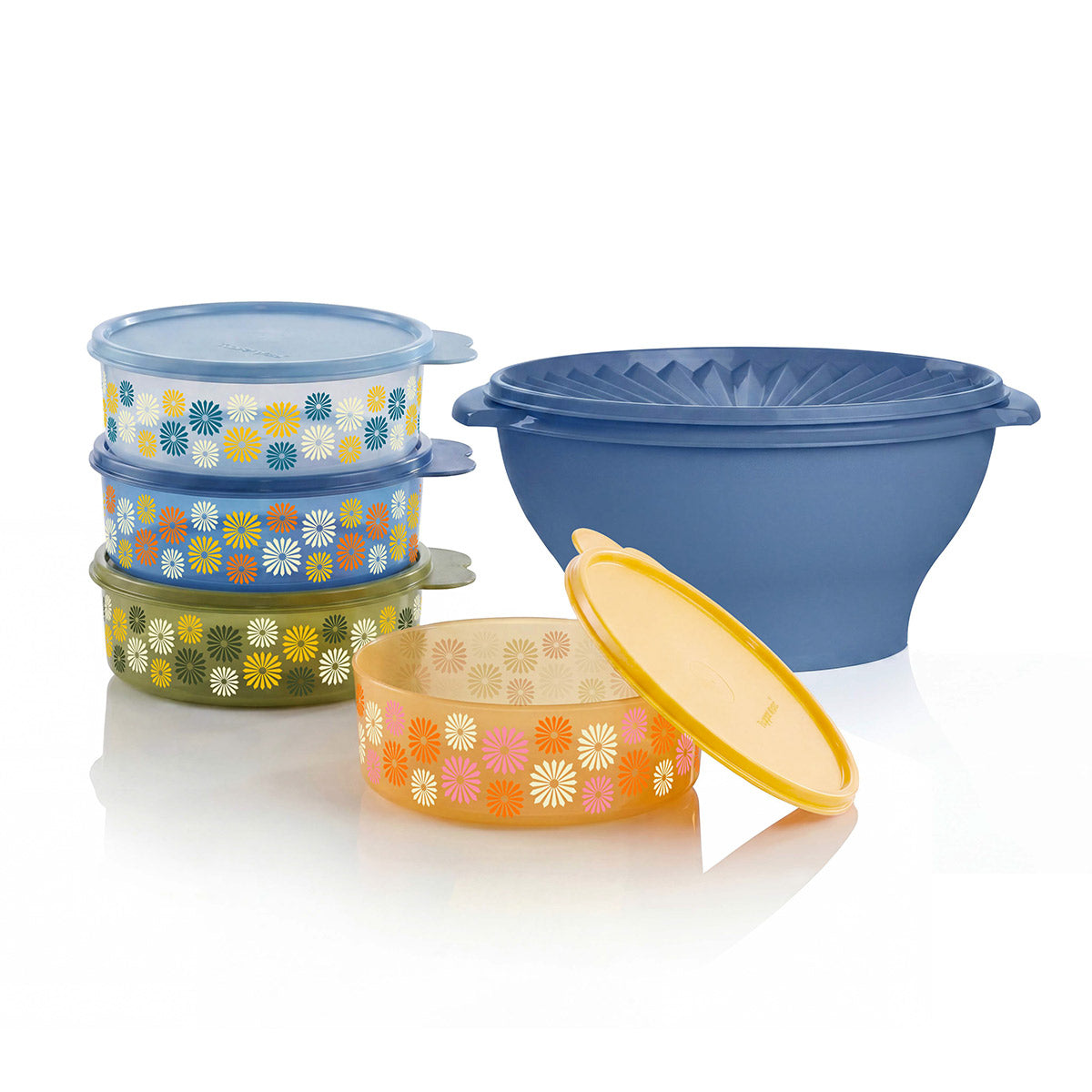 Tupperware® 80th Anniversary Salad Set | Serving Bowls | 5‑Piece