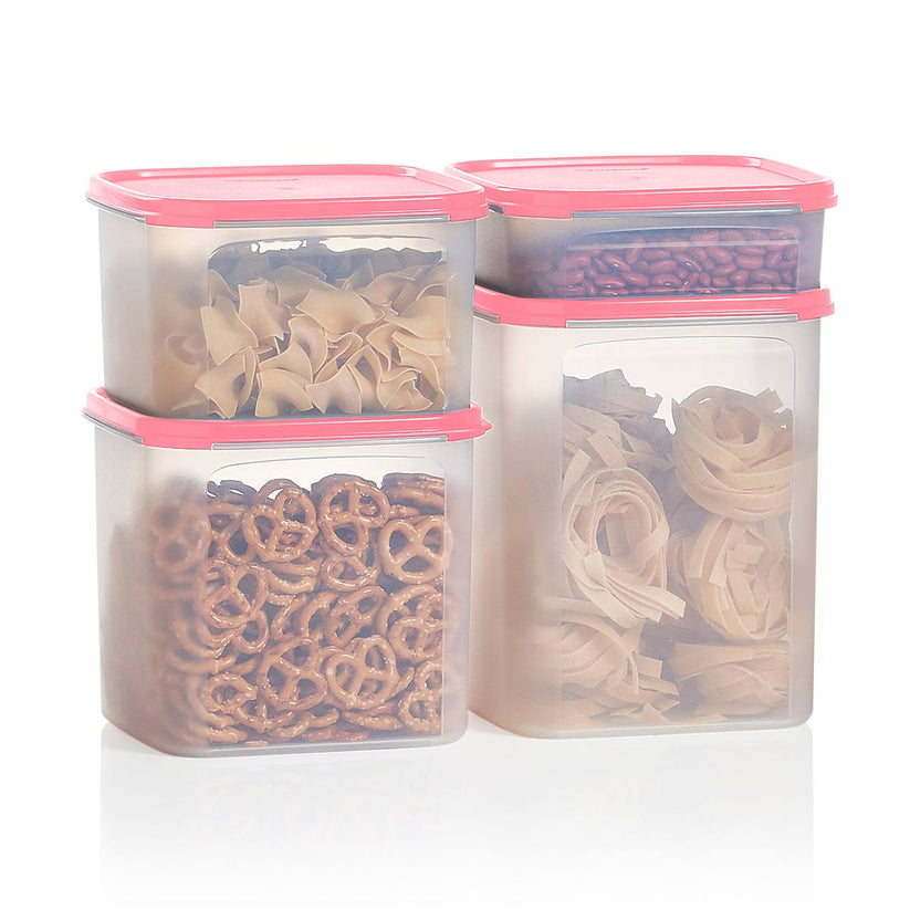 Tupperware® Modular Mates® 4-Piece Set | Square | Food Storage Contain ...