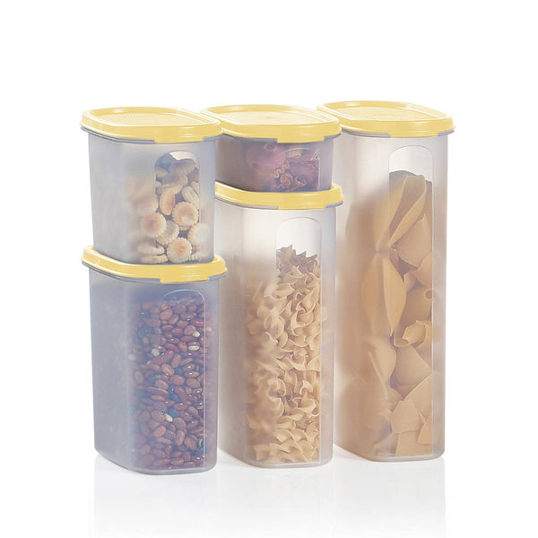 新品★Tupperware スーパーオーバル5個セット Tupperware® Modular Mates® 5-Piece Set | Oval | | Food Storage