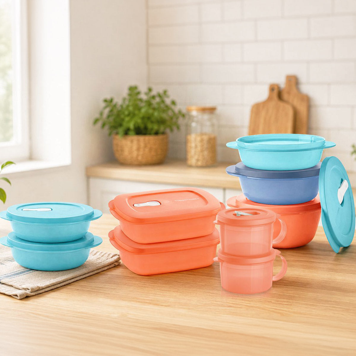 Tupperware® CrystalWave® PLUS Weeknight Plan-Over Set