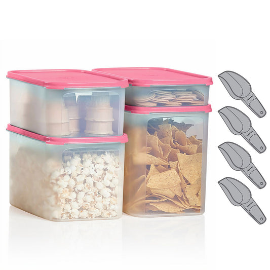Tupperware® Modular Mates® Rectangular Set | Soft Candy