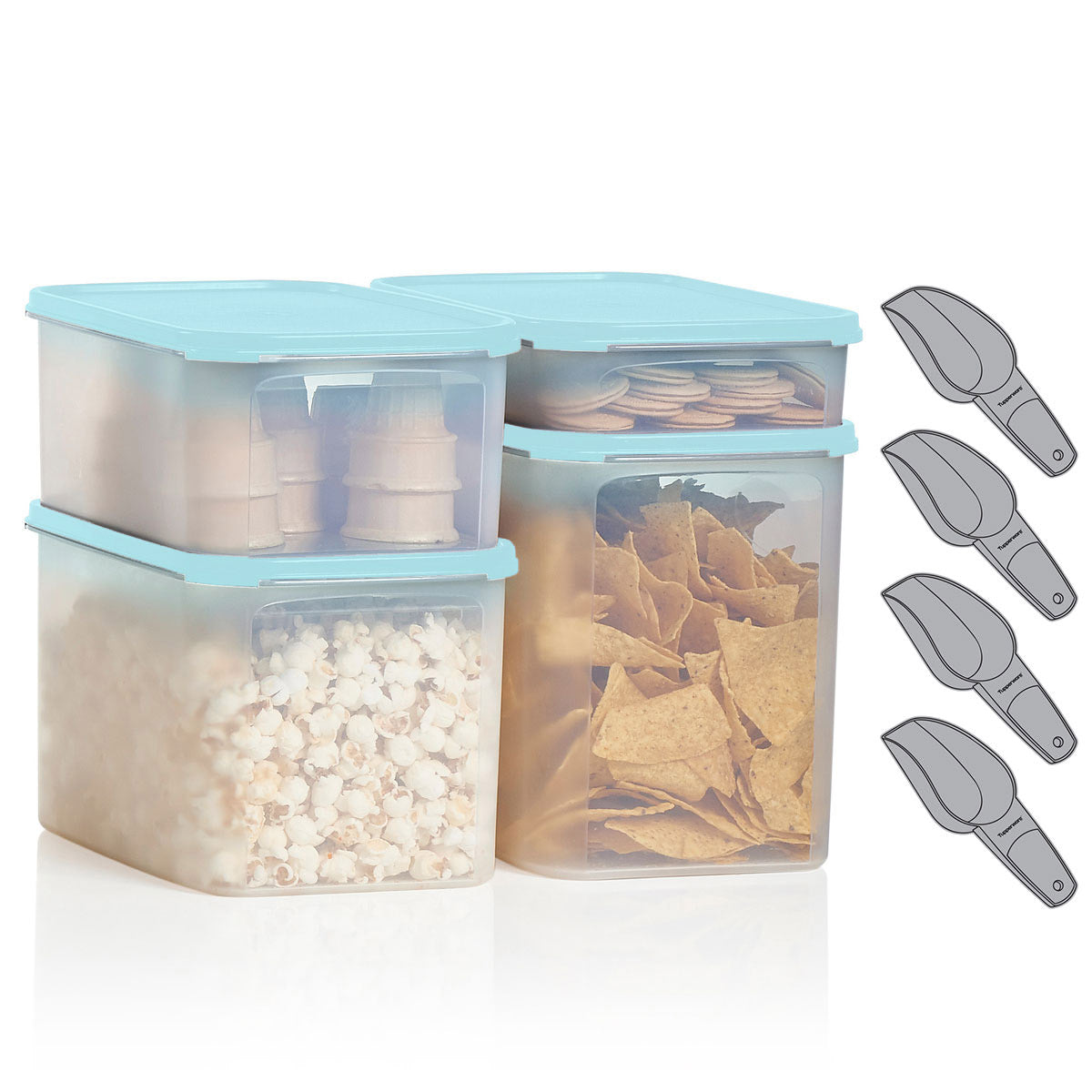 Tupperware® Modular Mates® Rectangular Set | Aquamarine
