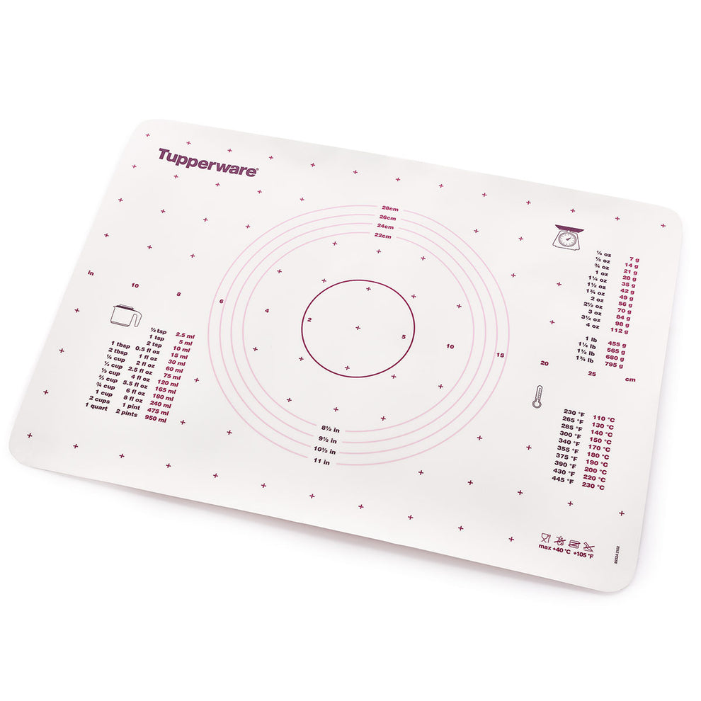Tupperware Baking Mat Tupperware® Pastry Sheet | Non-Slip Mat With Measuring Guides ...