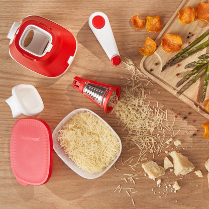 Tupperware® Grate ‘N Store | Dual-Sided Grating System | 1.75 cups / 430 mL | 1-Piece Set