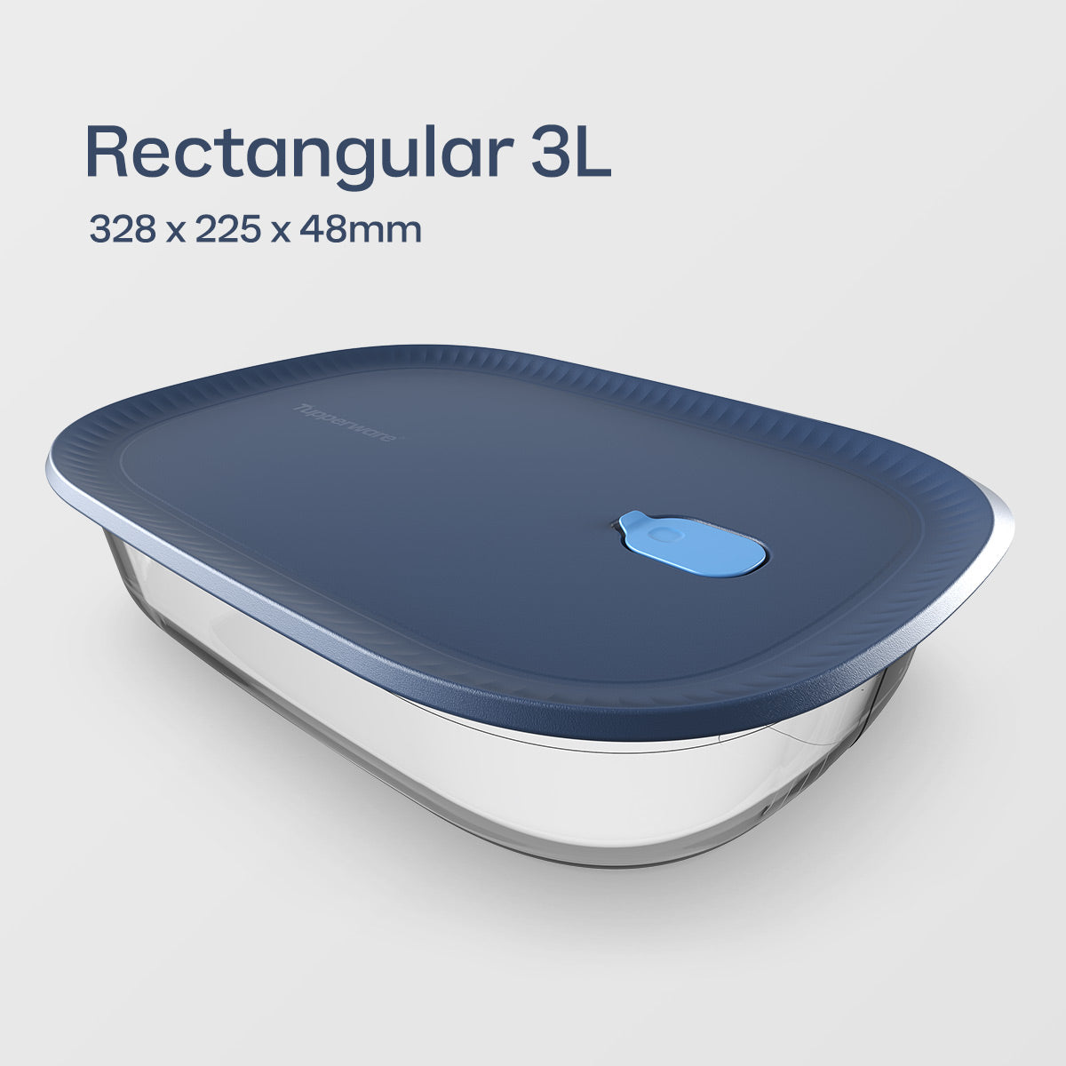 Tupperware Voila™ Glass Rectangular XL Bakeware | Airtight Baking