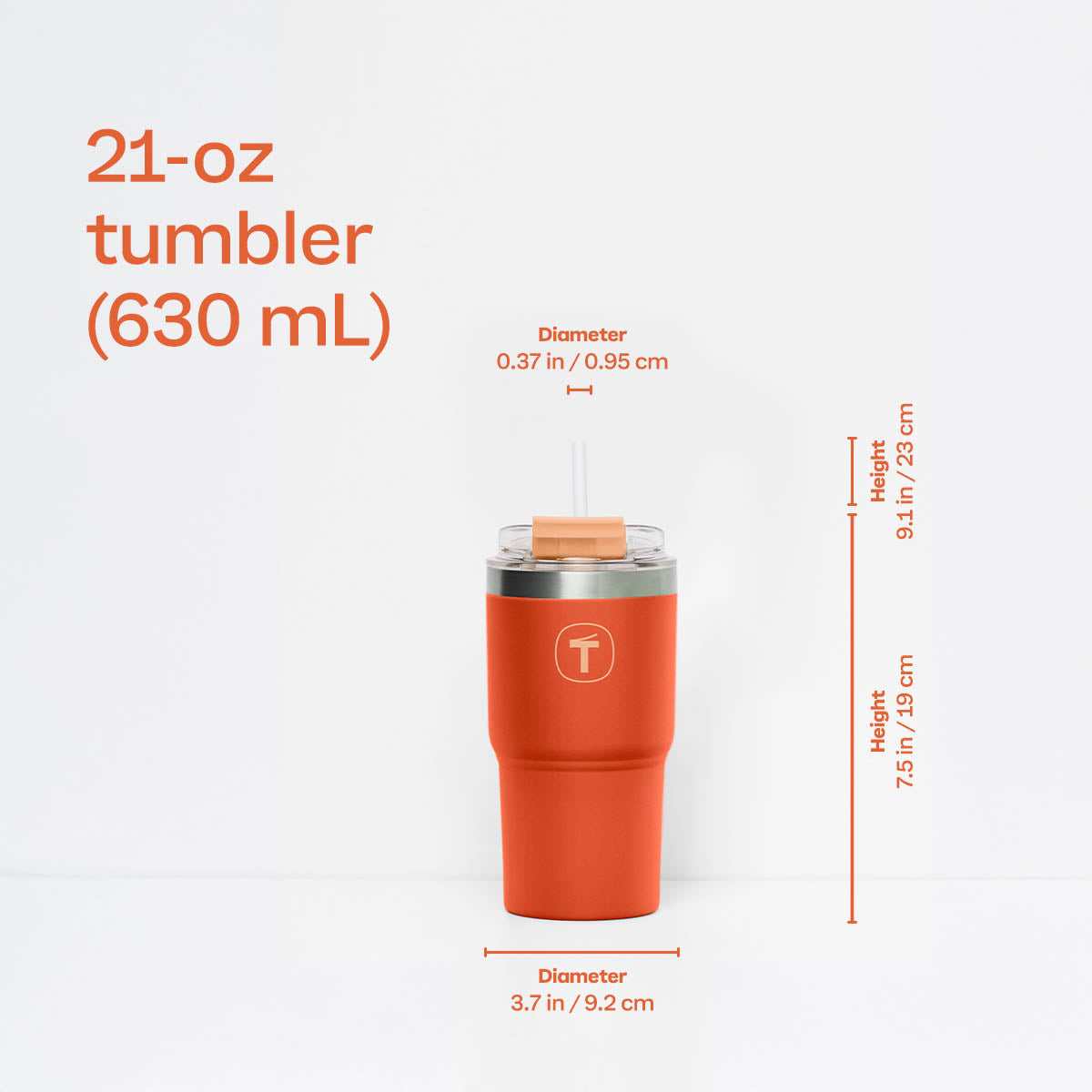 Tupperware® big T Tumbler | 21oz / 630ml – Tupperware Brand