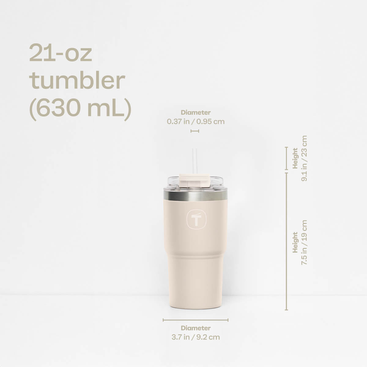 Vaso big T de Tupperware® | 21 oz / 630 ml