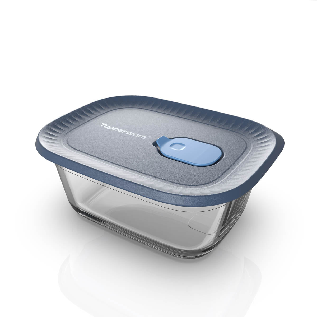 Petit contenant rectangulaire en verre Voila™ de Tupperware | pour la conservation d’aliments