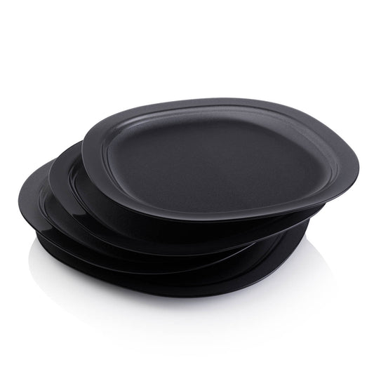 Tupperware® Microwave Reheatable Luncheon Plates | Reusable, Set of 4