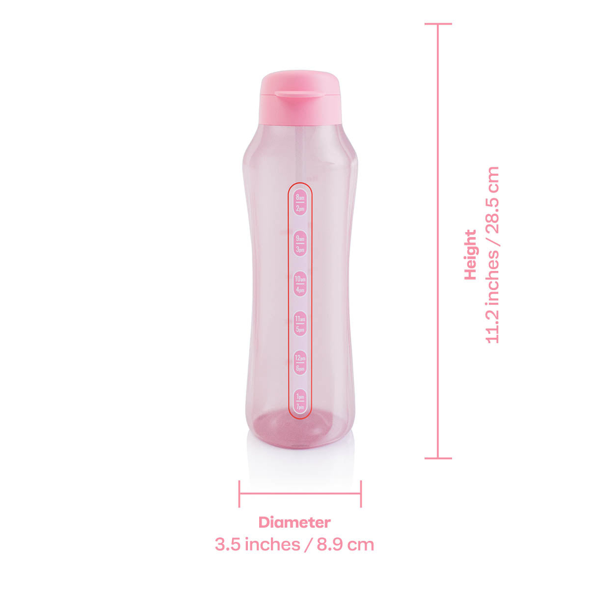 Tupperware® AquaVibe® Water Bottle | 40 oz. / 1.2 L (Pink)