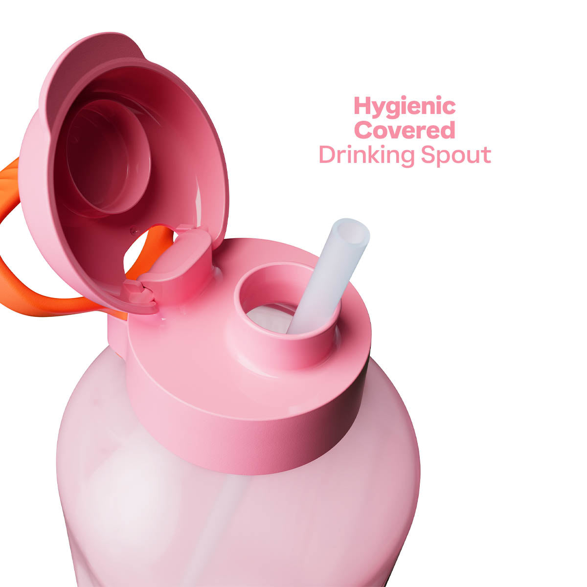 Tupperware® AquaVibe® Water Bottle | 67 oz./2 L (Pink)