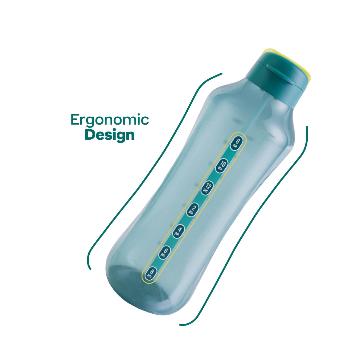 Tupperware® AquaVibe® Water Bottle | 67 oz. / 2 L (Green)