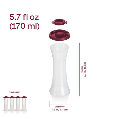 Salero y Pimentero de Reloj de Arena | Juego de 4 Grandes