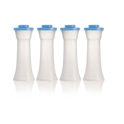 Salero y Pimentero de Reloj de Arena | Juego de 4 Grandes