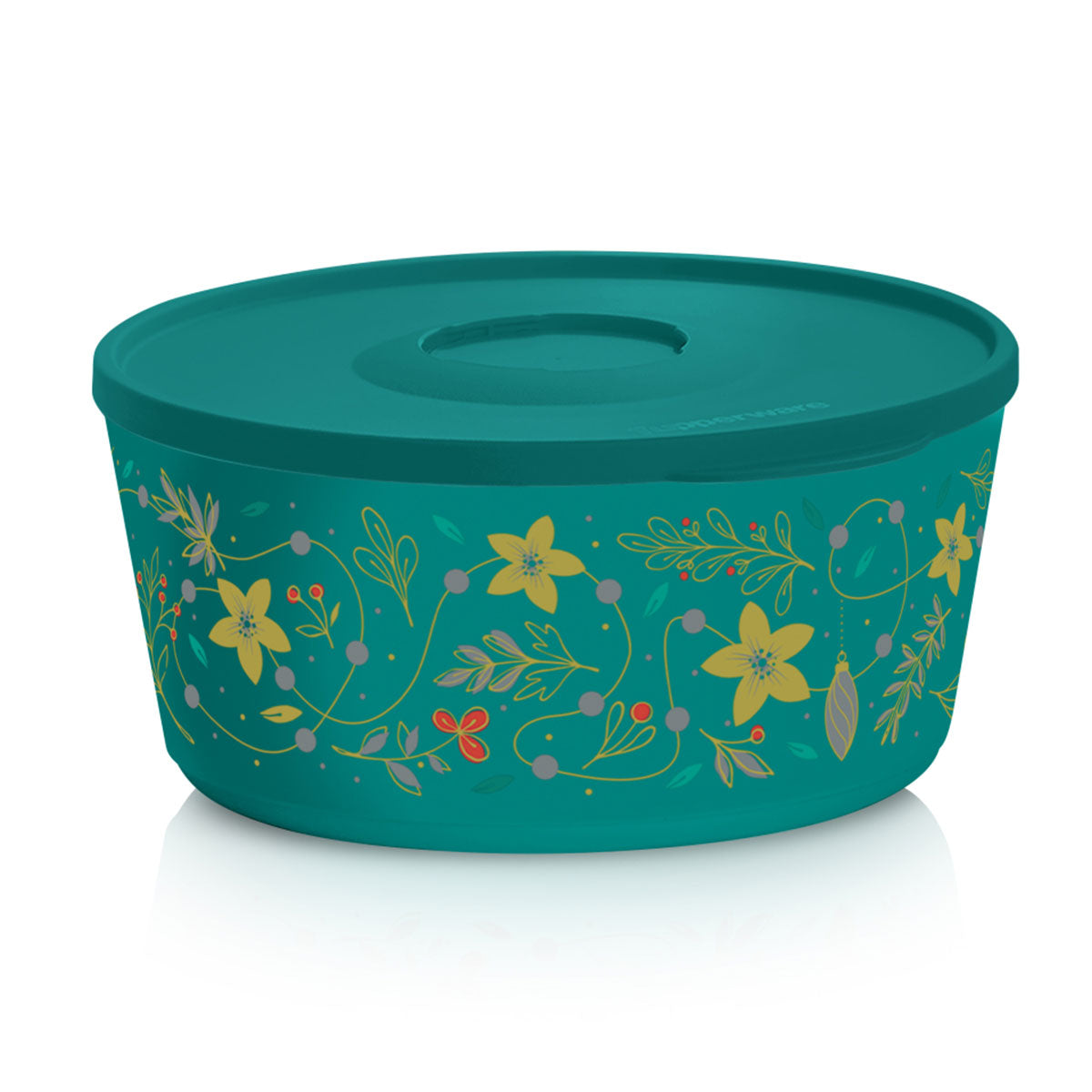 Tupperware® Holiday Holly Serving Bowl  | Food Storage | 18-Cup / 4.3 L