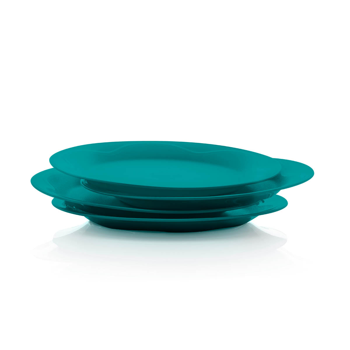 Tupperware Plates Set Tupperware® Holiday Holly Party Plates | Reusable Plates for Entertain ...