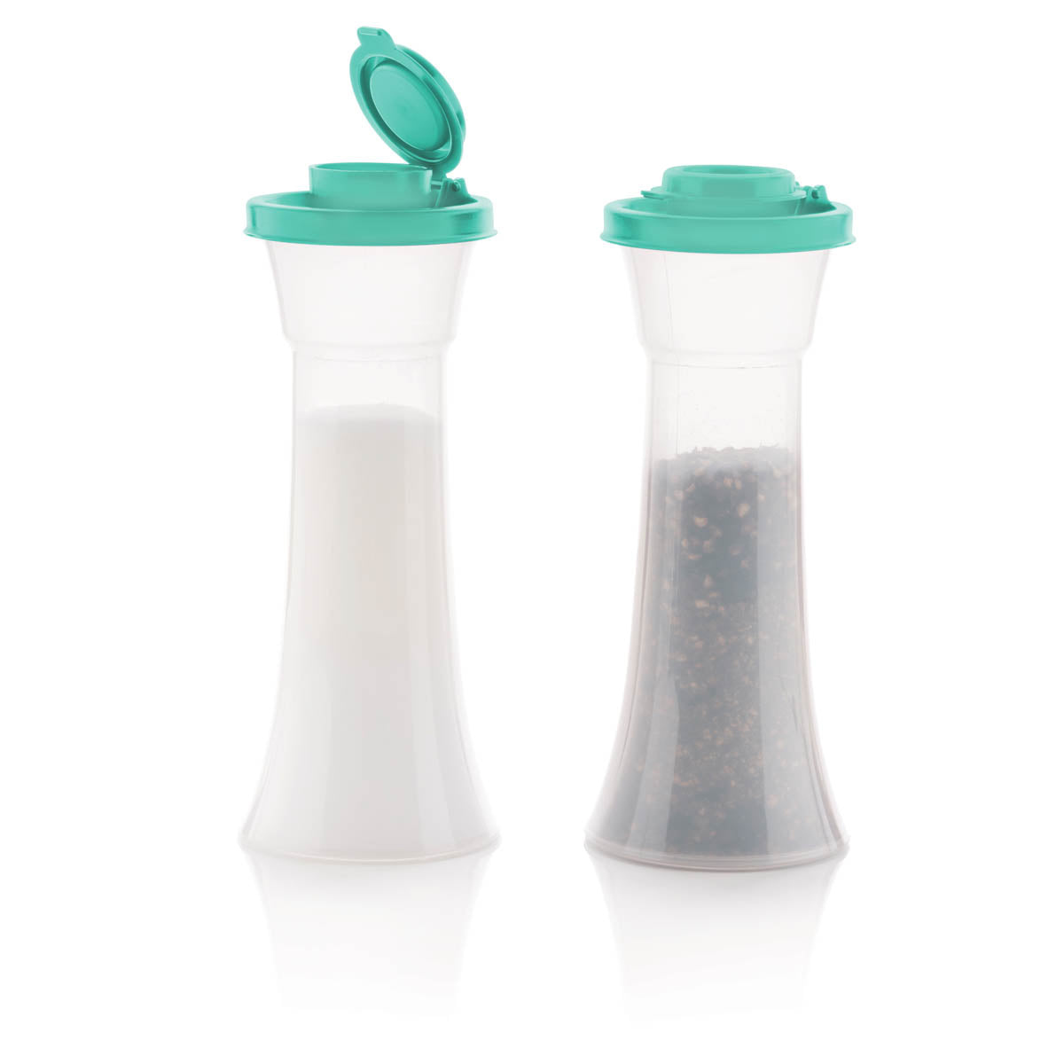 Hourglass Salt and Pepper Shakers | Large - Mint Ice Cream