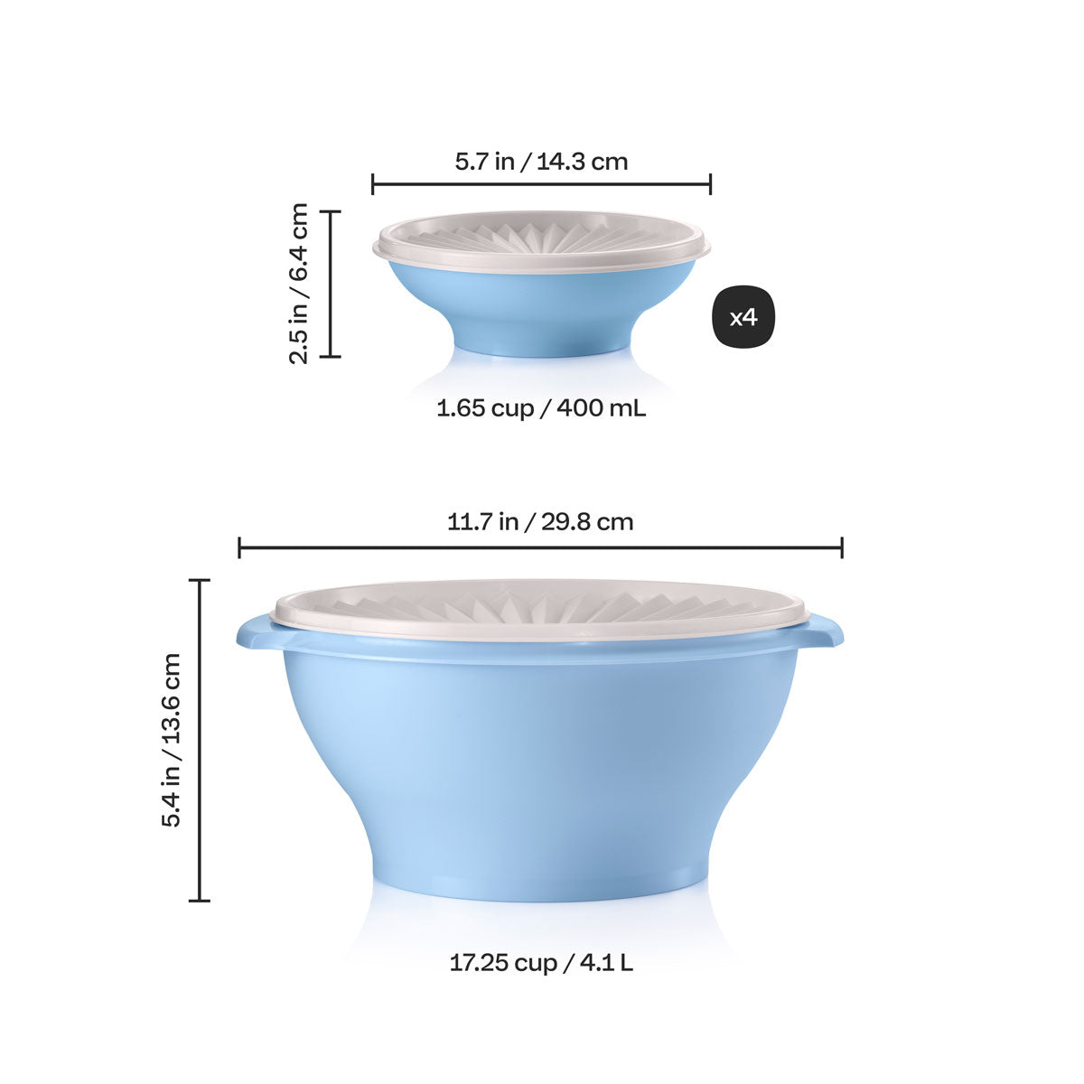 Tupperware Servalier Salad Set - Thumbnail 5
