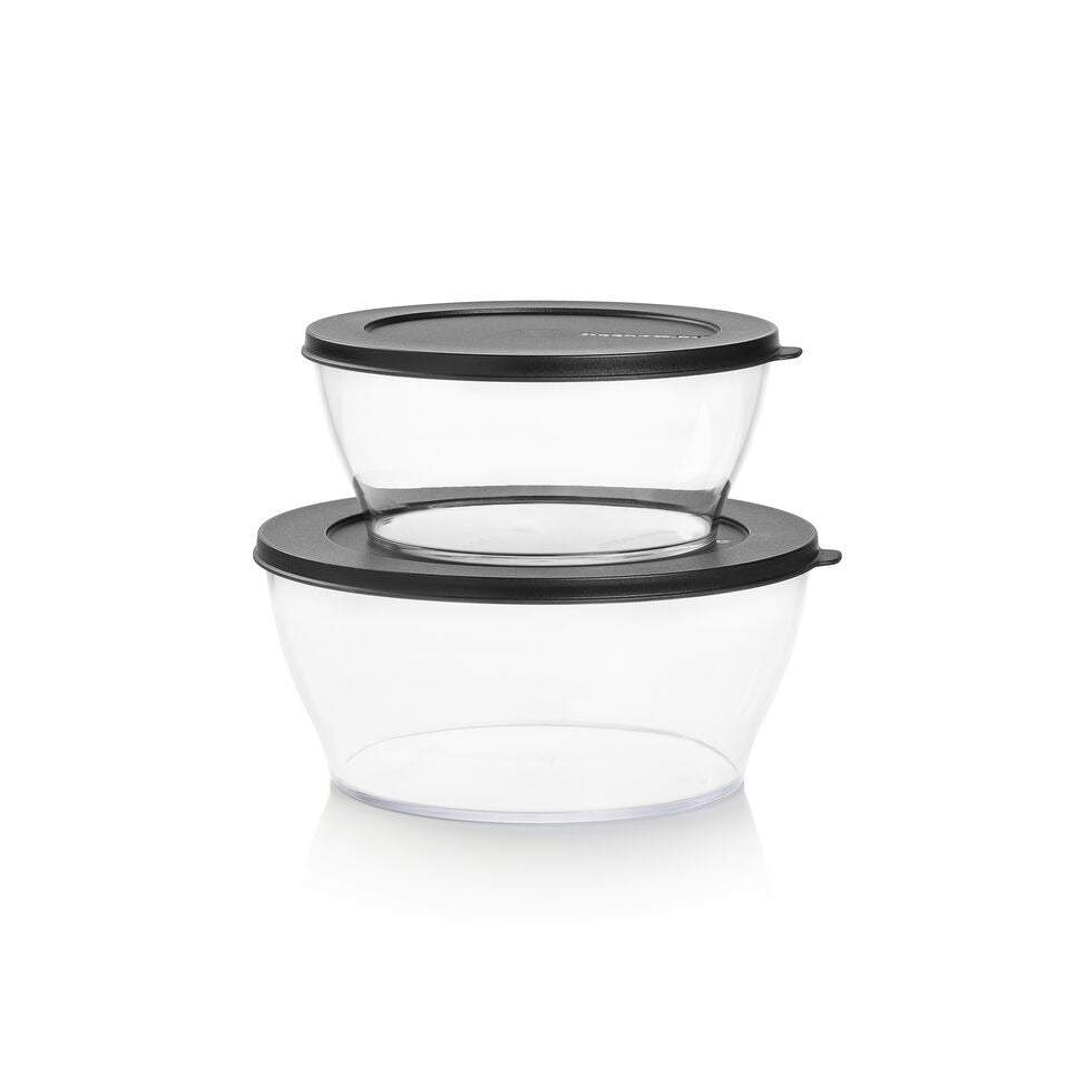 Clearly Elegant® Serving Set of 2