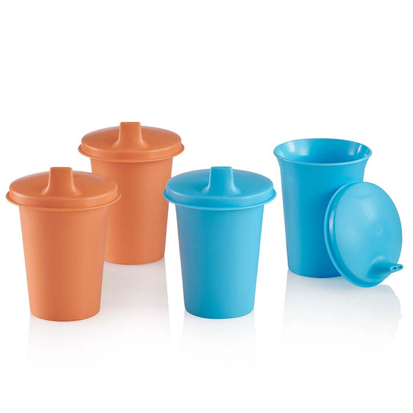 Vends 2 gobelets Tupperware neufs 450 ml avec couvercles Vends 2 gobelets Tupperware neufs 450 ml avec couvercles