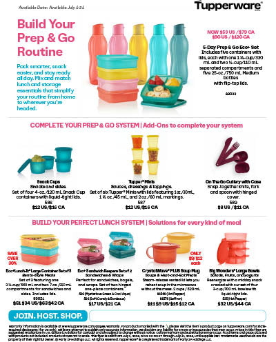 Catalog and Monthly Flyer – Page 9 – Tupperware Brand