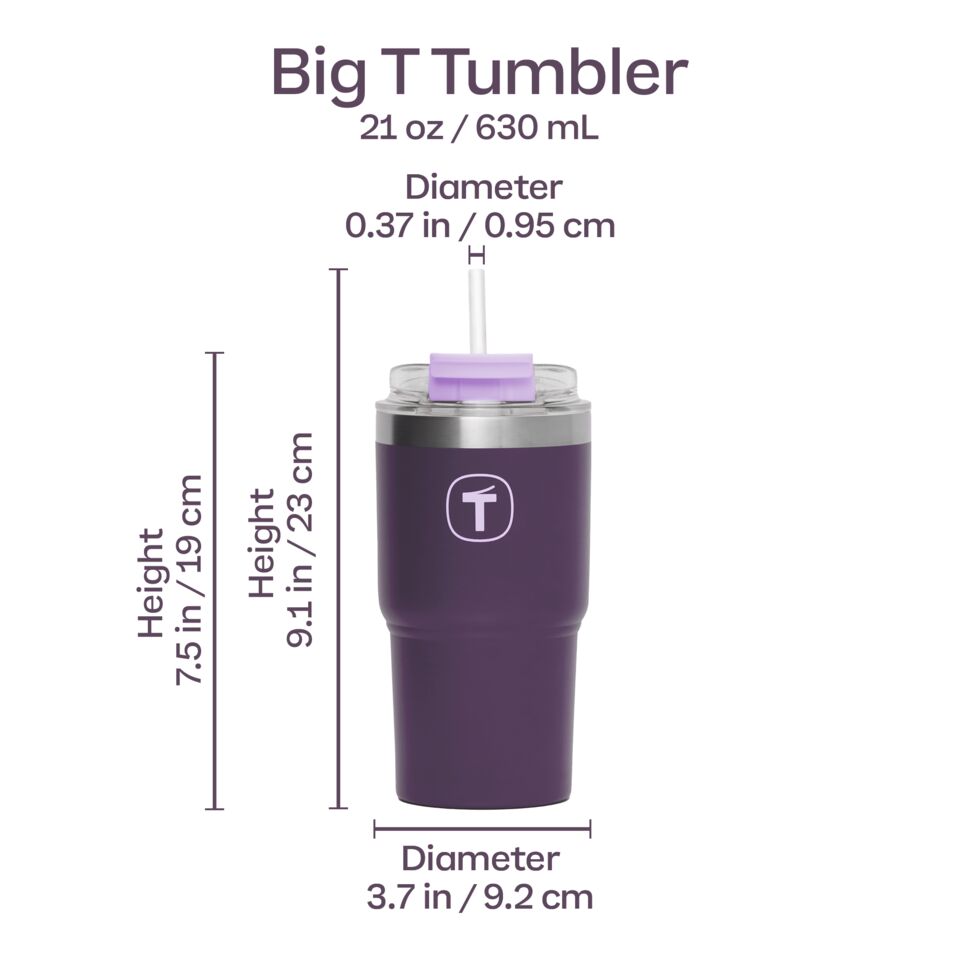 Tupperware® big T Tumbler | 21oz / 630ml