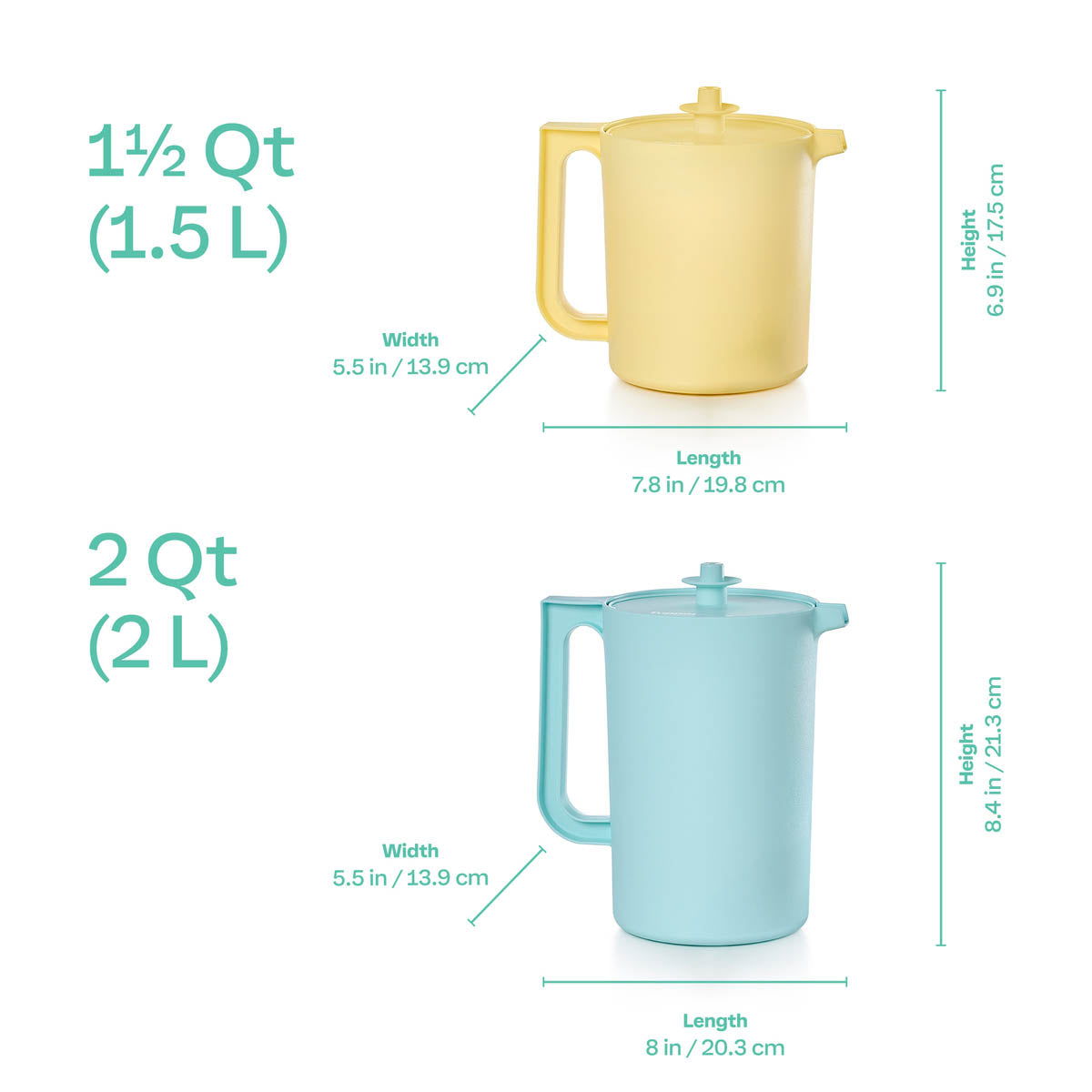 Vintage Classic Sheer® Pitcher Set – Tupperware Brand