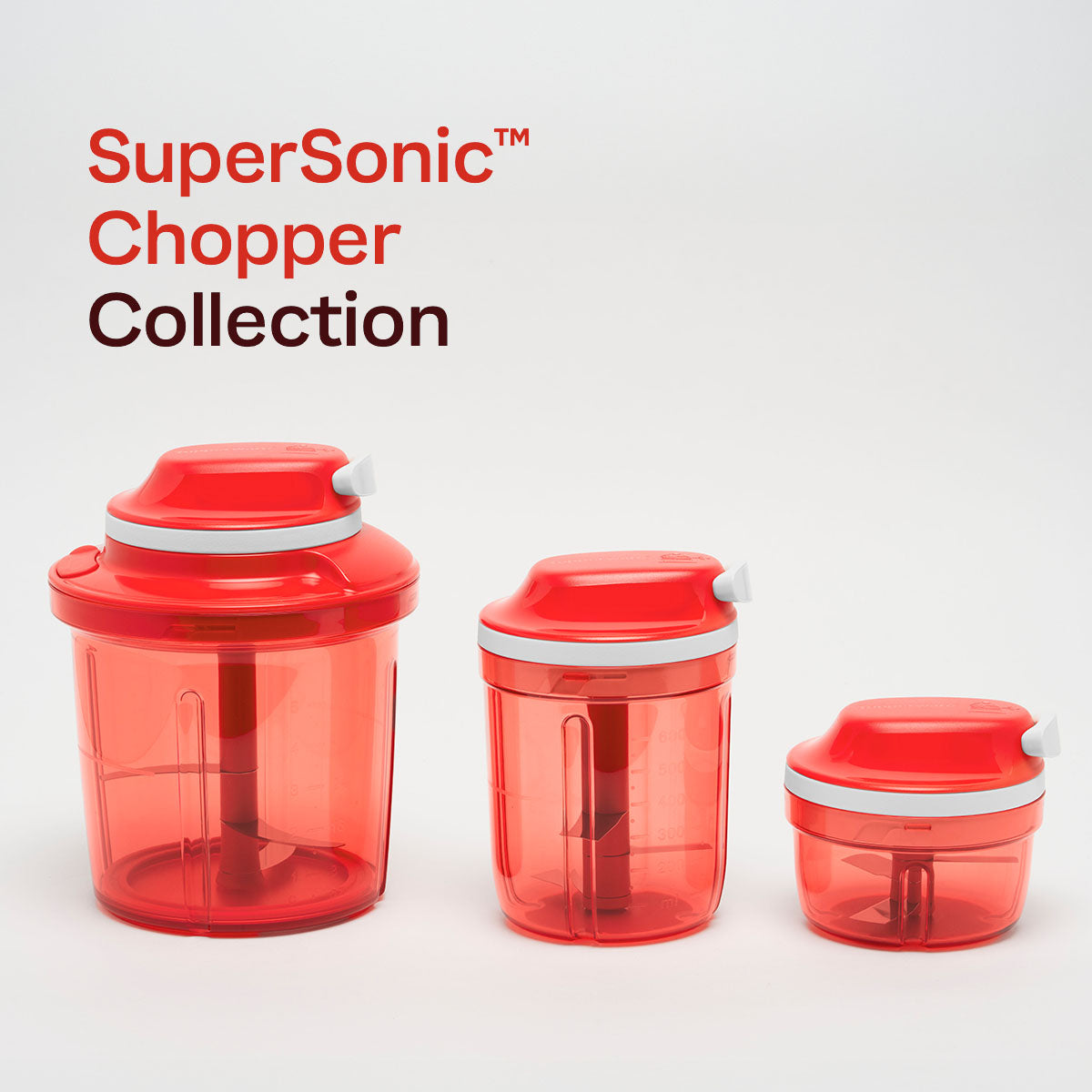 Tupperware® SuperSonic™ Chopper Compact | Mini Manual Food Processor ...