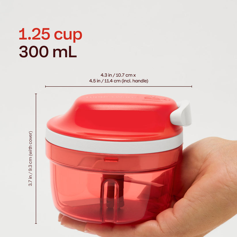 Tupperware® SuperSonic™ Chopper Compact | Mini Manual Food Processor ...