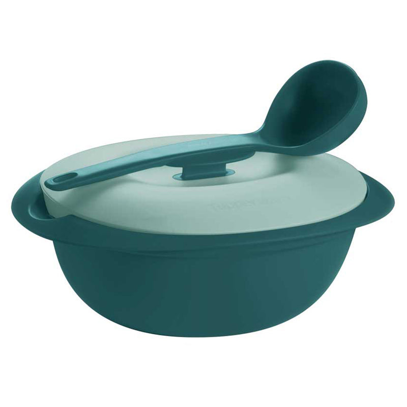 Essentials Soup Server with Ladle (Mysterious Green)