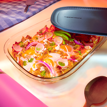 Chilaquiles Breakfast Casserole