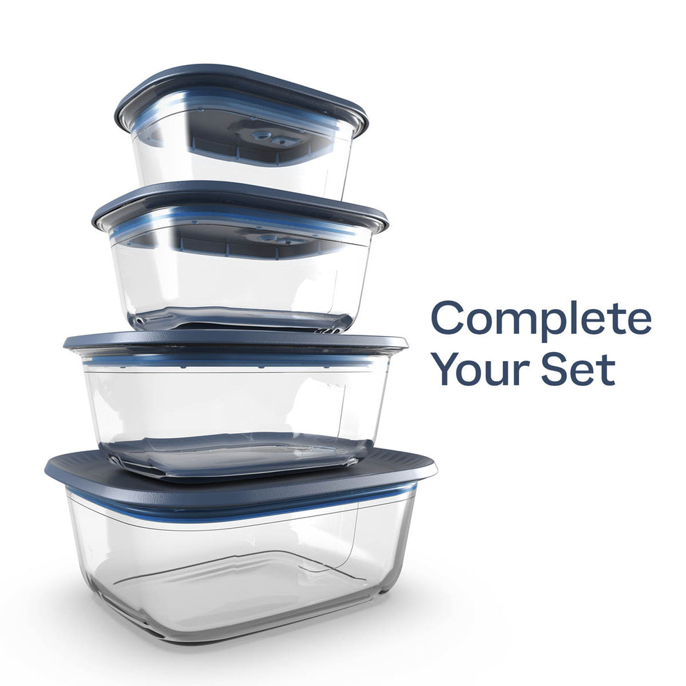 Tupperware Voila™ Glass Food Storage Container | Rectangular Small ...