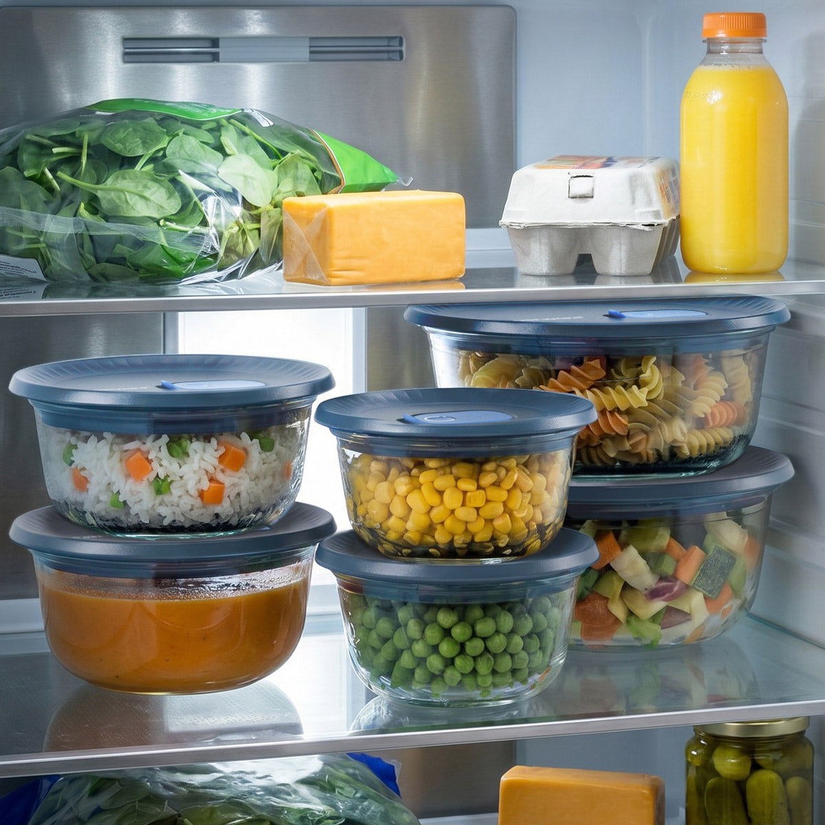 Tupperware™ Voila Glass Food Storage Container | Round Mini