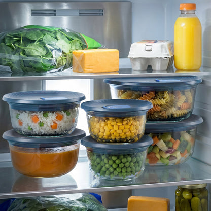 Tupperware™ Voila Glass Food Storage Container | Round Mini