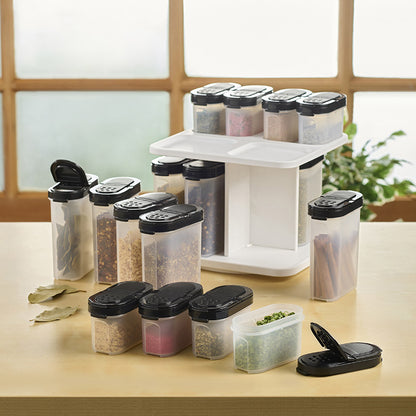 Tupperware® Spice Carousel Set | 17-pc with Small and Large Shakers