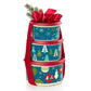 3-Pc Holiday Stacking Canisters