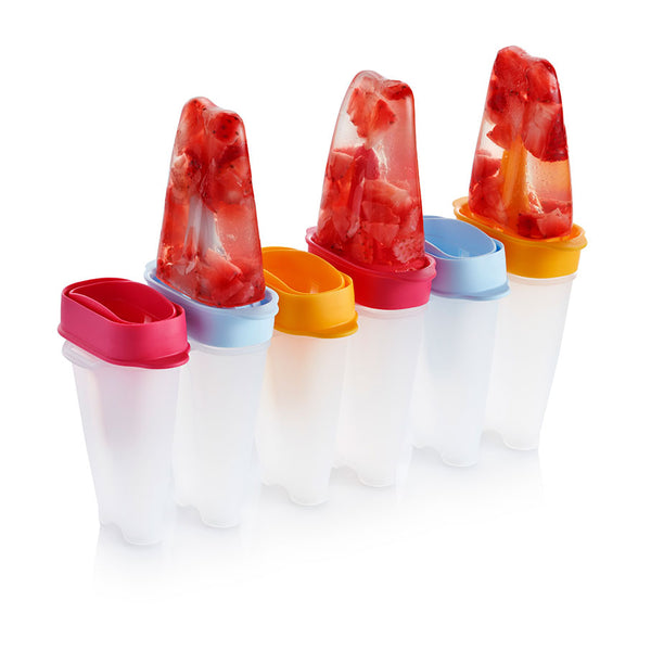 Lot De 6 Moules à Glaces Tupperware Vintage - Esquimaux / Sucettes