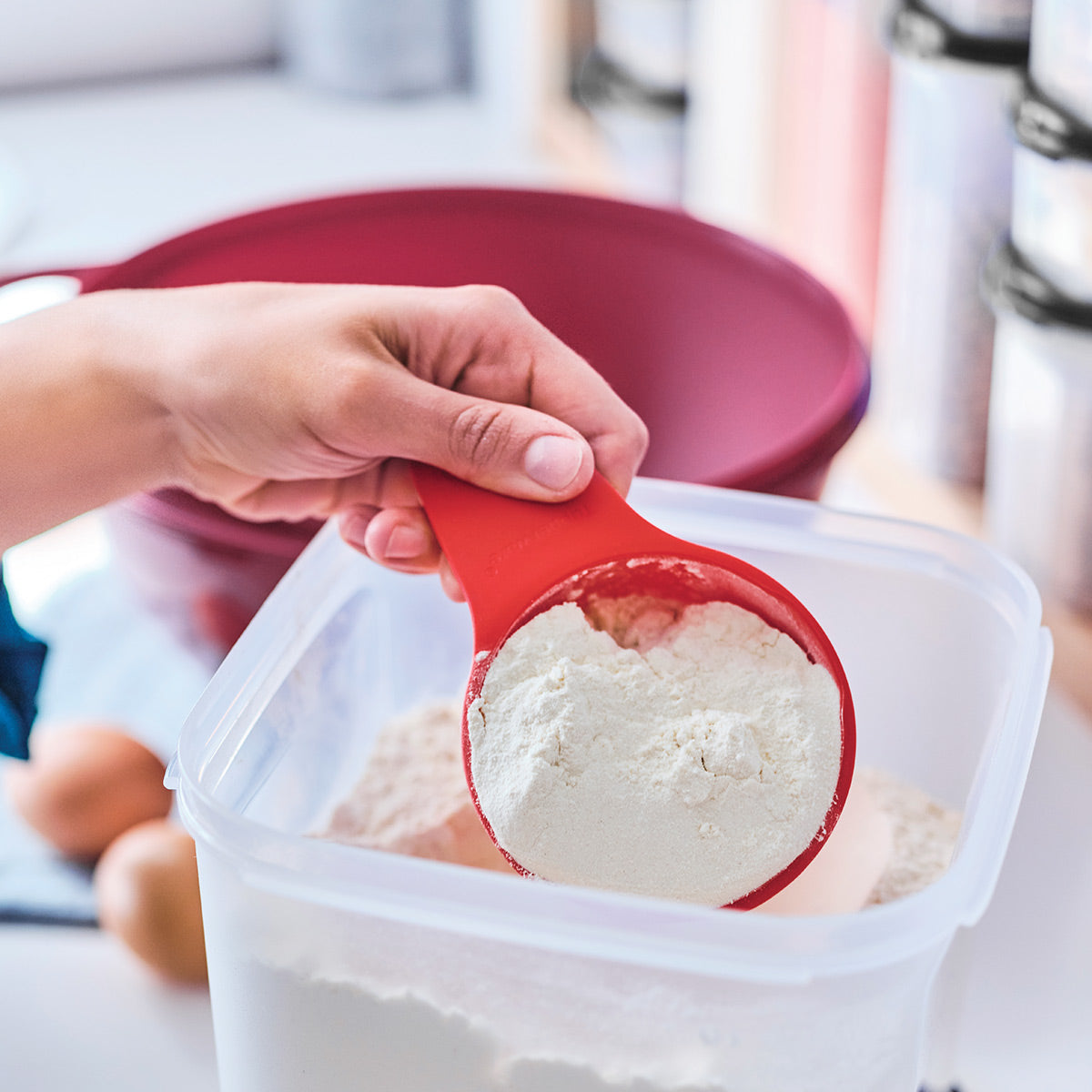 Tupperware® Modular Mates® | 4-Piece Set | Oval 4 & Square 2