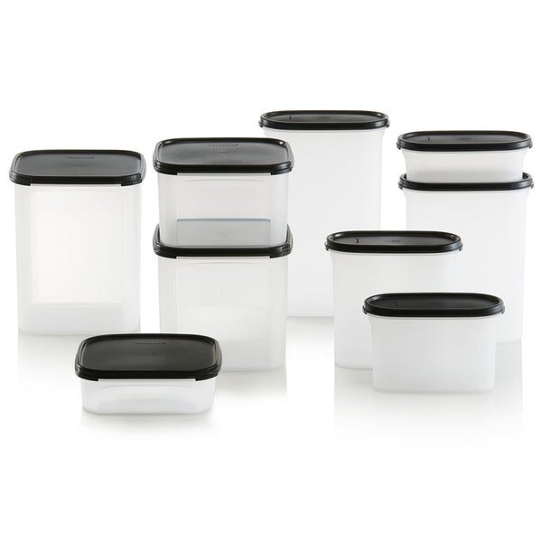 Base Square Tupperware Tupperware® Modular Mates® 9-Piece Set | Oval & Square | Food Storage ...