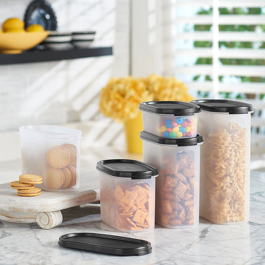 Tupperware Brand Vent ‘N Serve Container Set - 3 Small Round Containers to Prep, Freeze & Reheat Meals + Lids - Dishwasher, Microwave & Freezer Safe