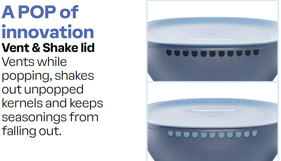 Tupperware® WOW Pop Microwave Popcorn Maker Tupperware US