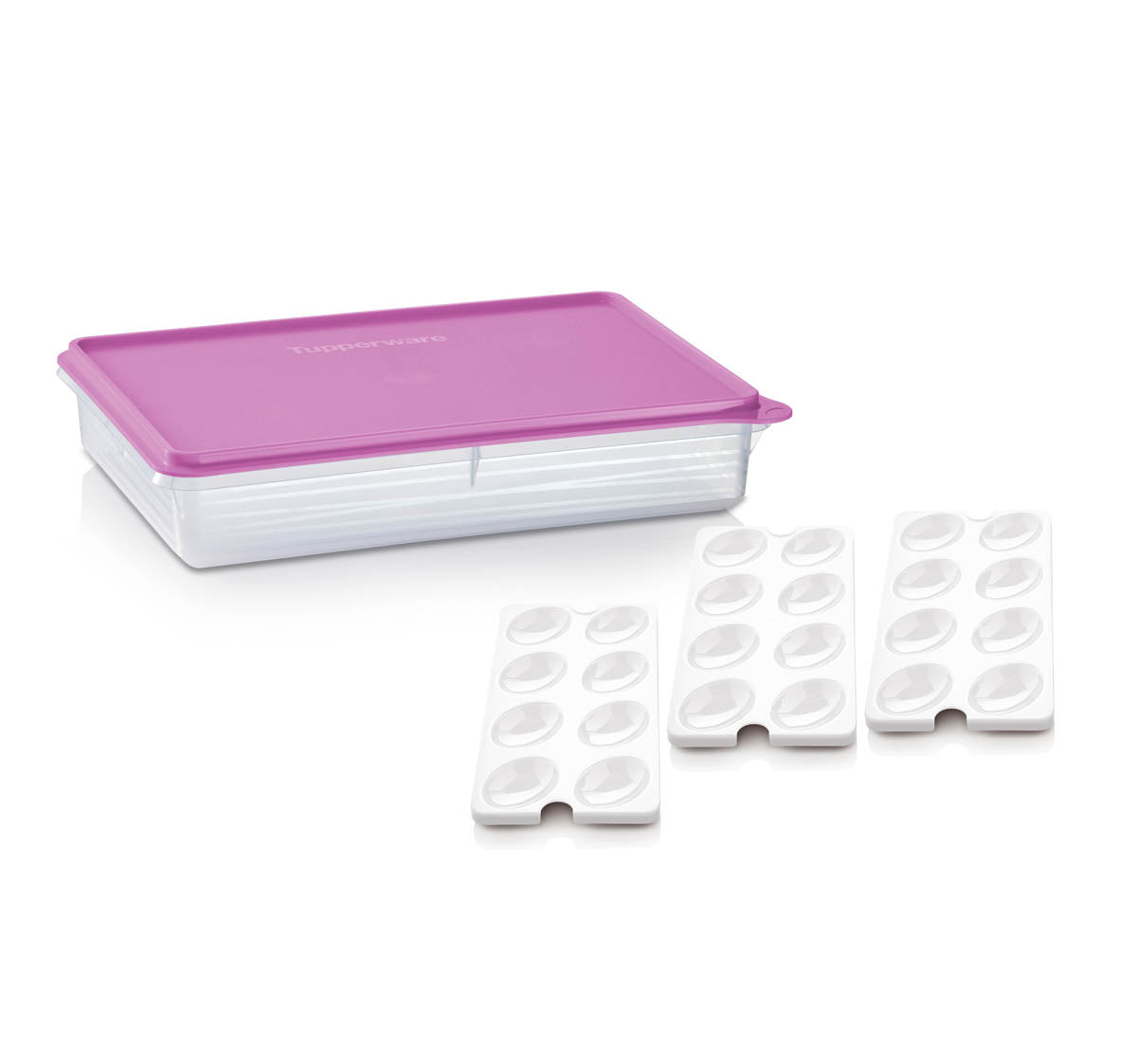 Tupperware® Snack-Stor® Large Storage Container with 3 Egg Tray Insert