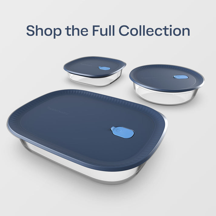 Tupperware Voila™ Glass Rectangular XL Bakeware | Airtight Baking Dish ...